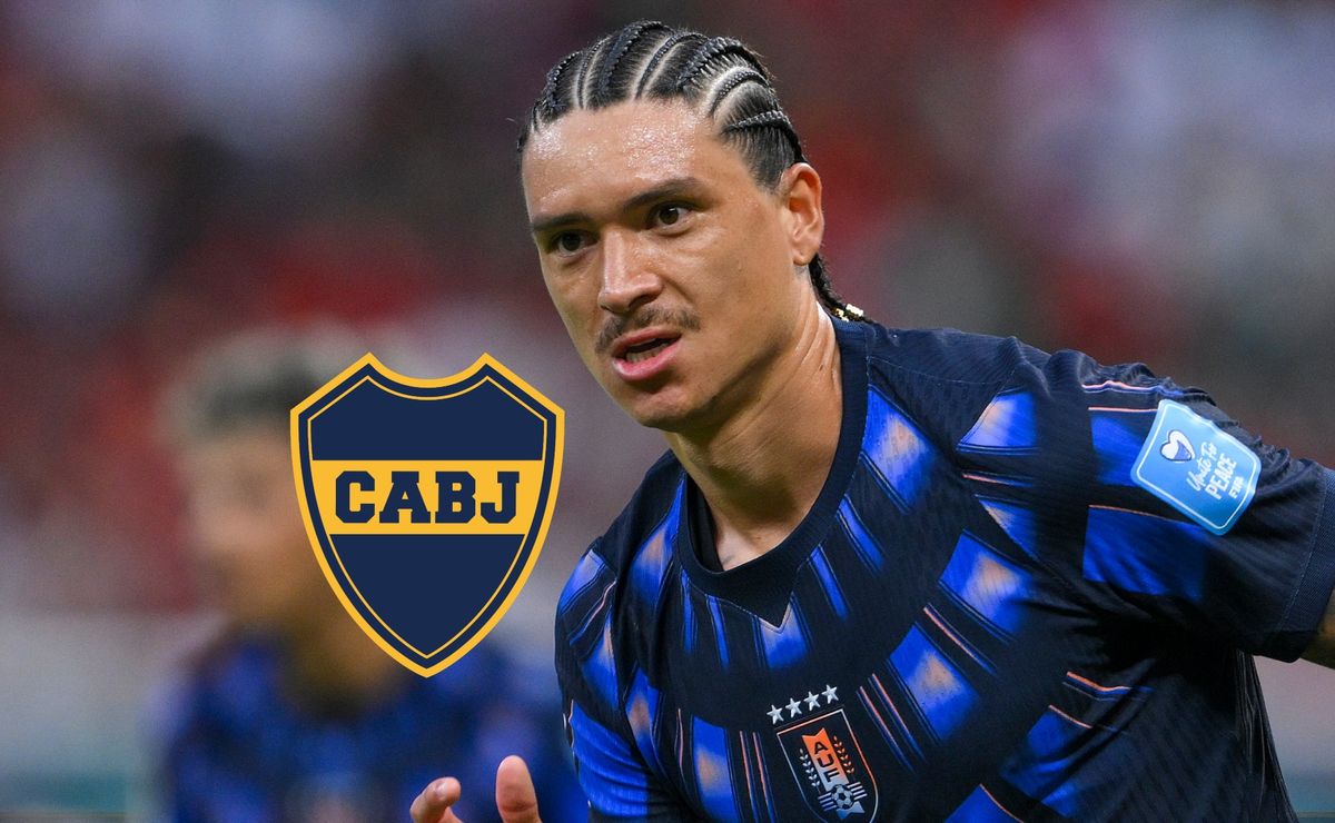 Boca preguntó por Darwin Núñez: por qué su esposa frenó el fichaje