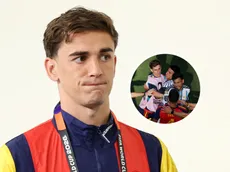 Gavi habló de su pelea con Paredes: "No es una buena imagen para los niños"