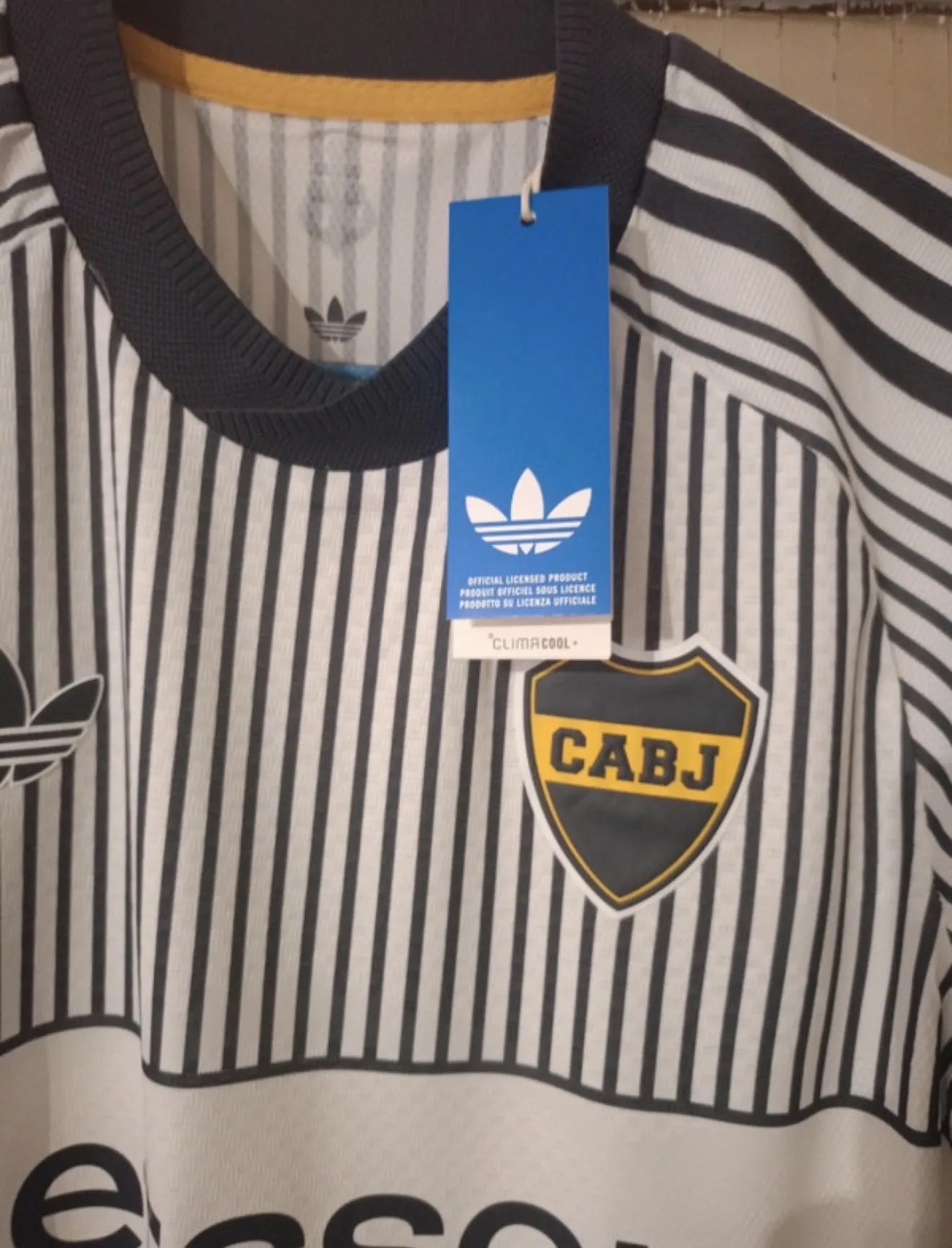La nueva camiseta suplente de Boca. (X: Marto_CABJ)