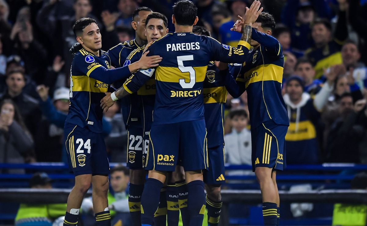 Leandro Paredes fue la figura en la victoria de Boca contra O'Higgins