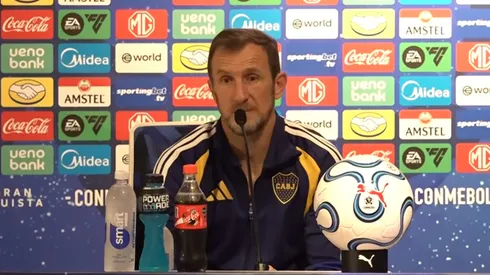 Arruabarrena, molesto con el parte médico de Boca.