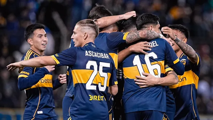 El probable equipo de Boca vs. Riestra.