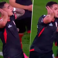 A lo Riquelme: el Toro Morales le convirtió a River y festejó haciendo el Topo Gigio