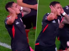 A lo Riquelme: el Toro Morales le convirtió a River y festejó haciendo el Topo Gigio