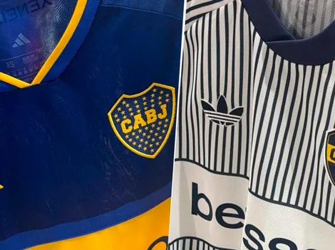 Ya se venden en el exterior: así son las dos nuevas camisetas de Boca