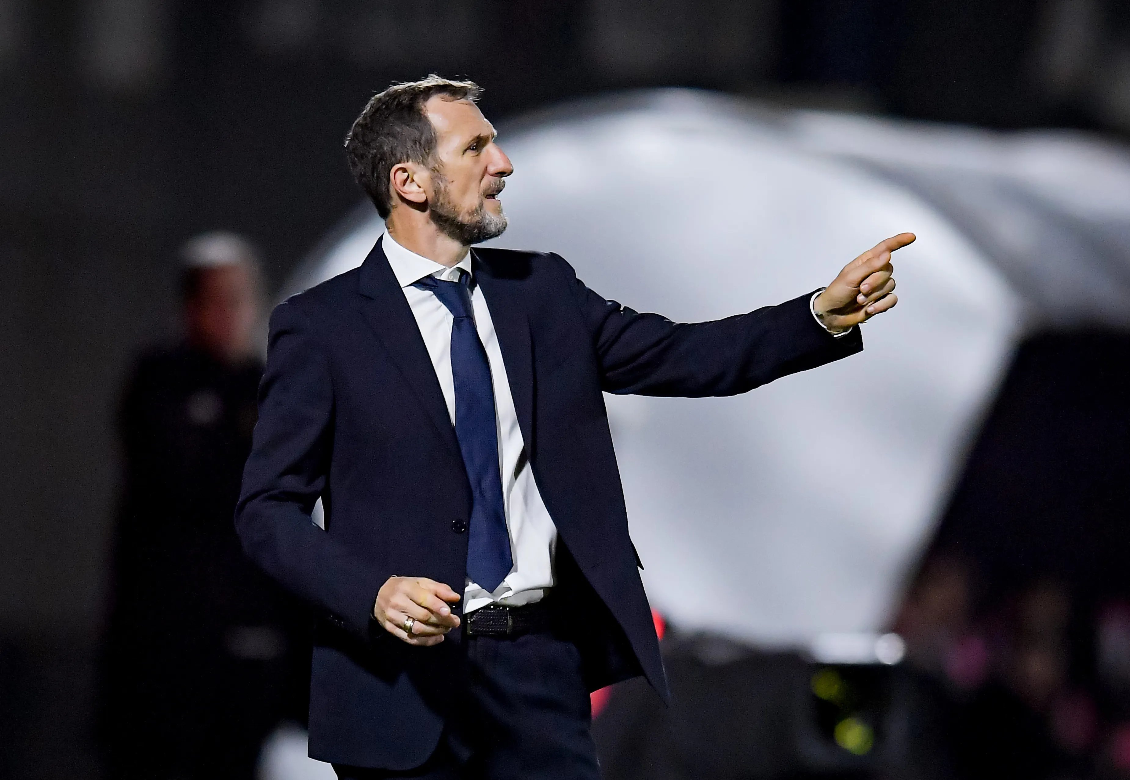 Arruabarrena, preocupado con la “ingenuidad” de Boca para atacar. (Getty)