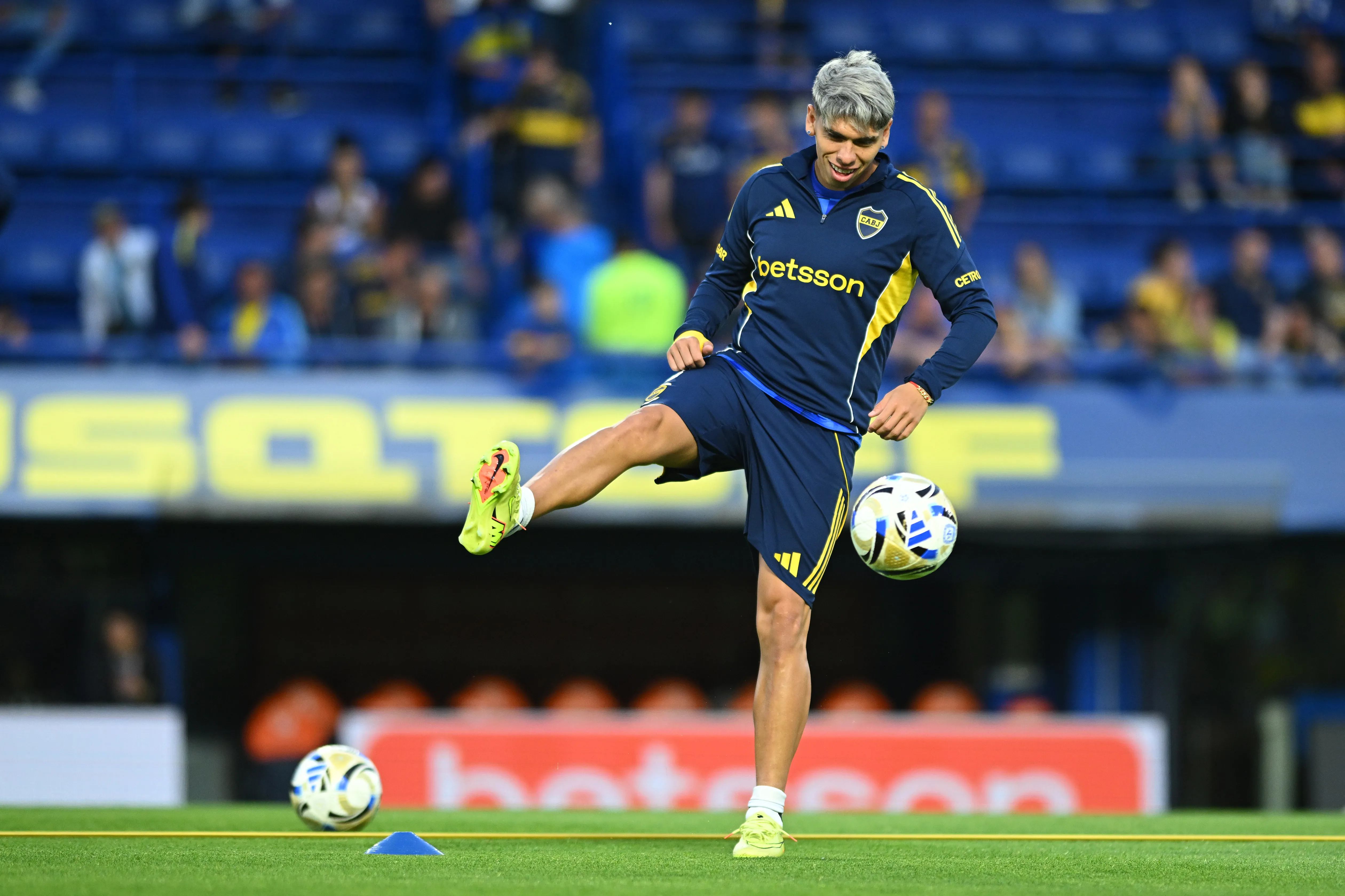 Palacios, en Boca. (Getty)