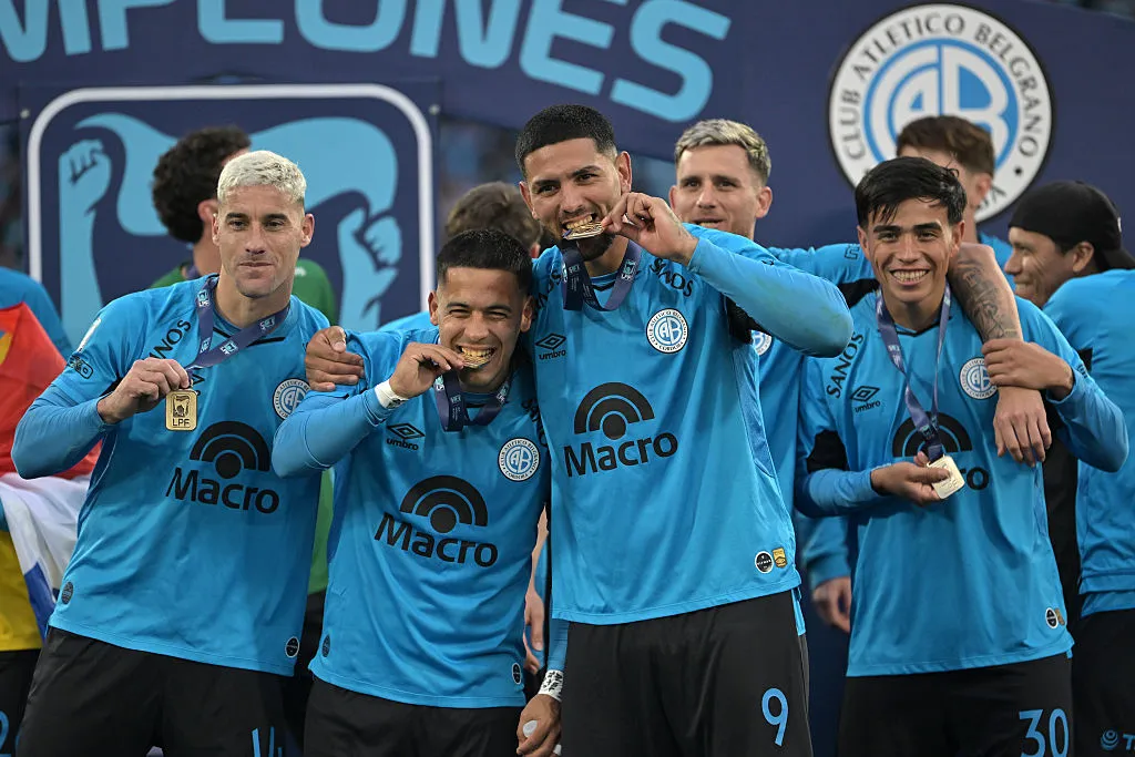 Passerini fue campeón del Torneo Apertura 2026 con Belgrano (Getty)