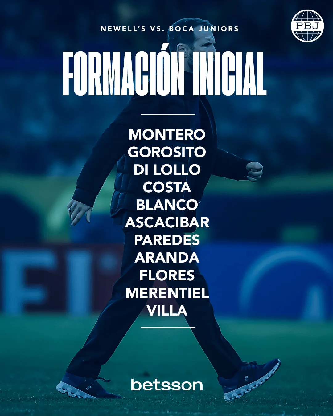 Formación confirmada de Boca.