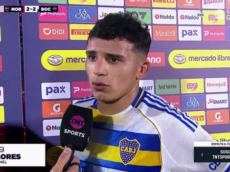 Leonel Flores, molesto por el empate de Boca ante Newell's: "Me voy amargado"