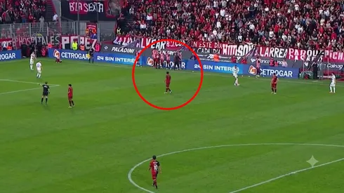 La jugada polémica del empate de Newell's a Boca.
