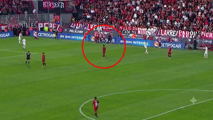 La jugada polémica del empate de Newell's a Boca.
