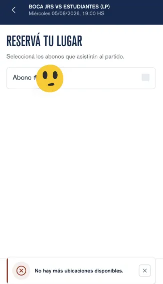 Algunos no consiguieron su lugar en el Ducó.