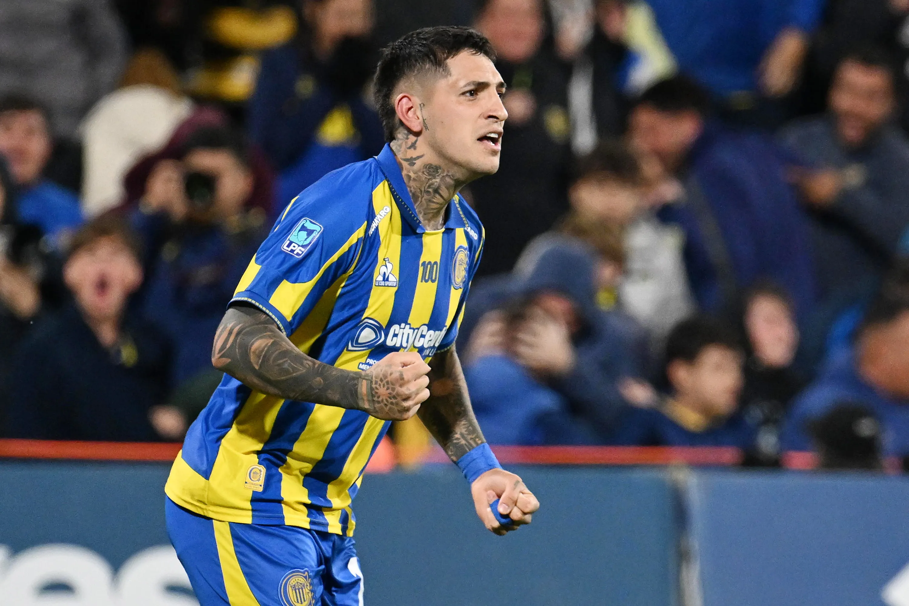 Gastón Ávila es hermano de Chimy y está en Rosario Central. (Getty)
