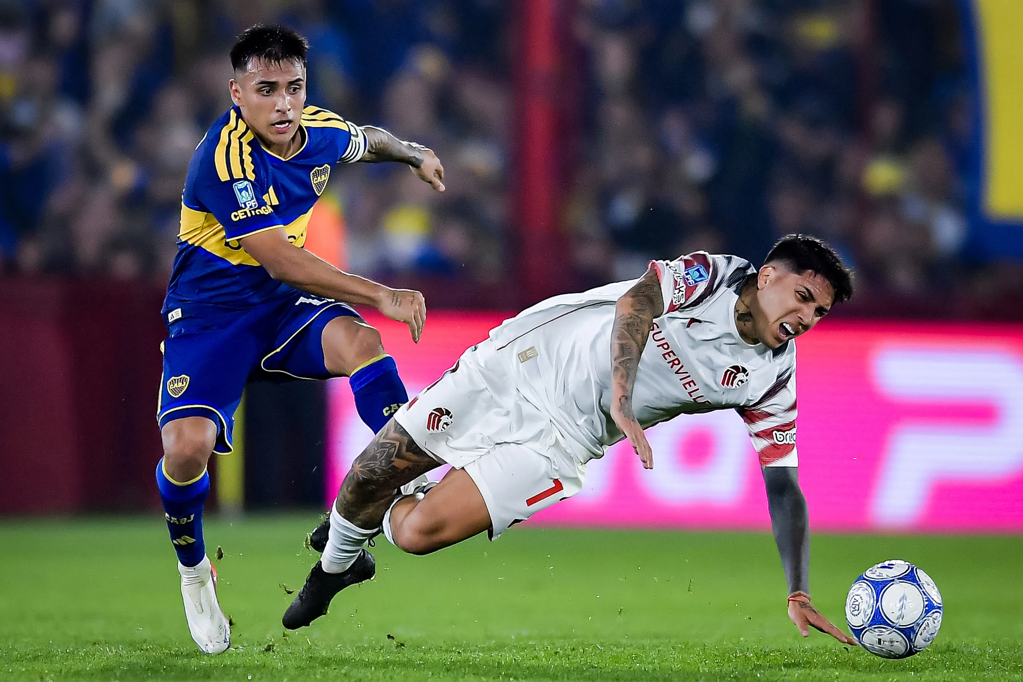 Delgado, en Boca. (Getty)