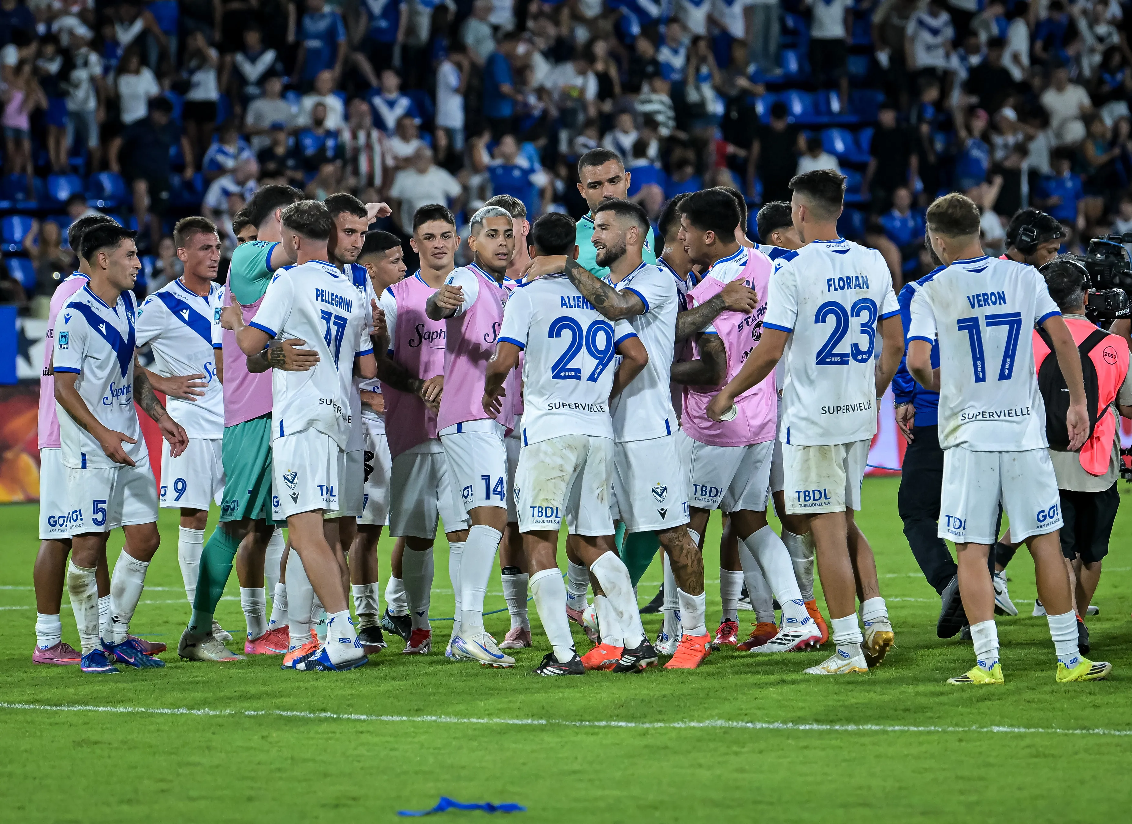 Vélez, el próximo rival de Boca en el Torneo Clausura. (Getty)