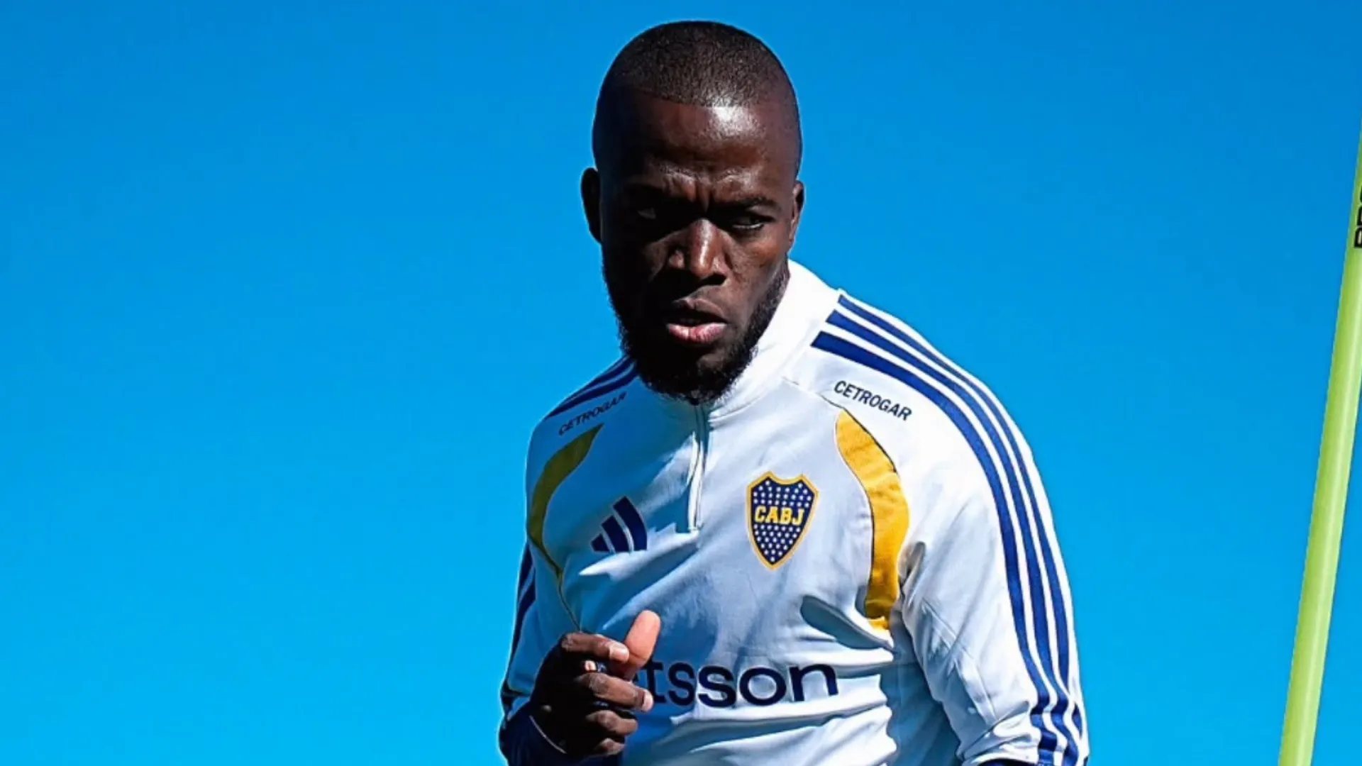 Valencia ya se entrenó en el predio de Ezeiza. (Boca Juniors)