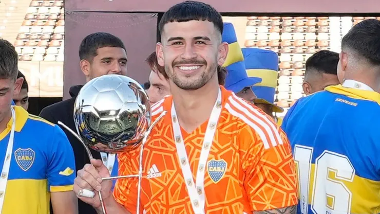 García pertenece a Boca pero no llegó a debutar.