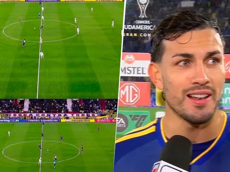 Boca sacó del medio en los dos tiempos: qué dice el reglamento y la picardía de Paredes