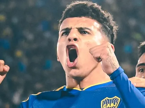 Flores reveló a qué compañero de Boca tiene de referente: "De chico lo miraba"