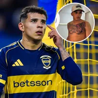 Leonel Flores se hizo un tatuaje gigante en el pecho, con un mensaje especial
