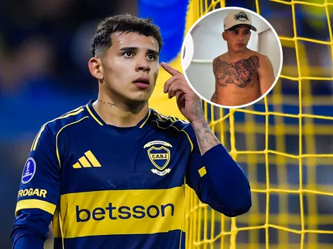 Leonel Flores se hizo un tatuaje gigante en el pecho, con un mensaje especial