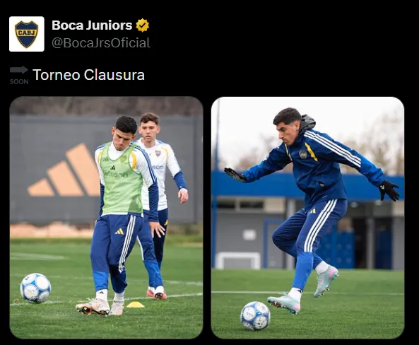 Boca, enfocado en Platense.