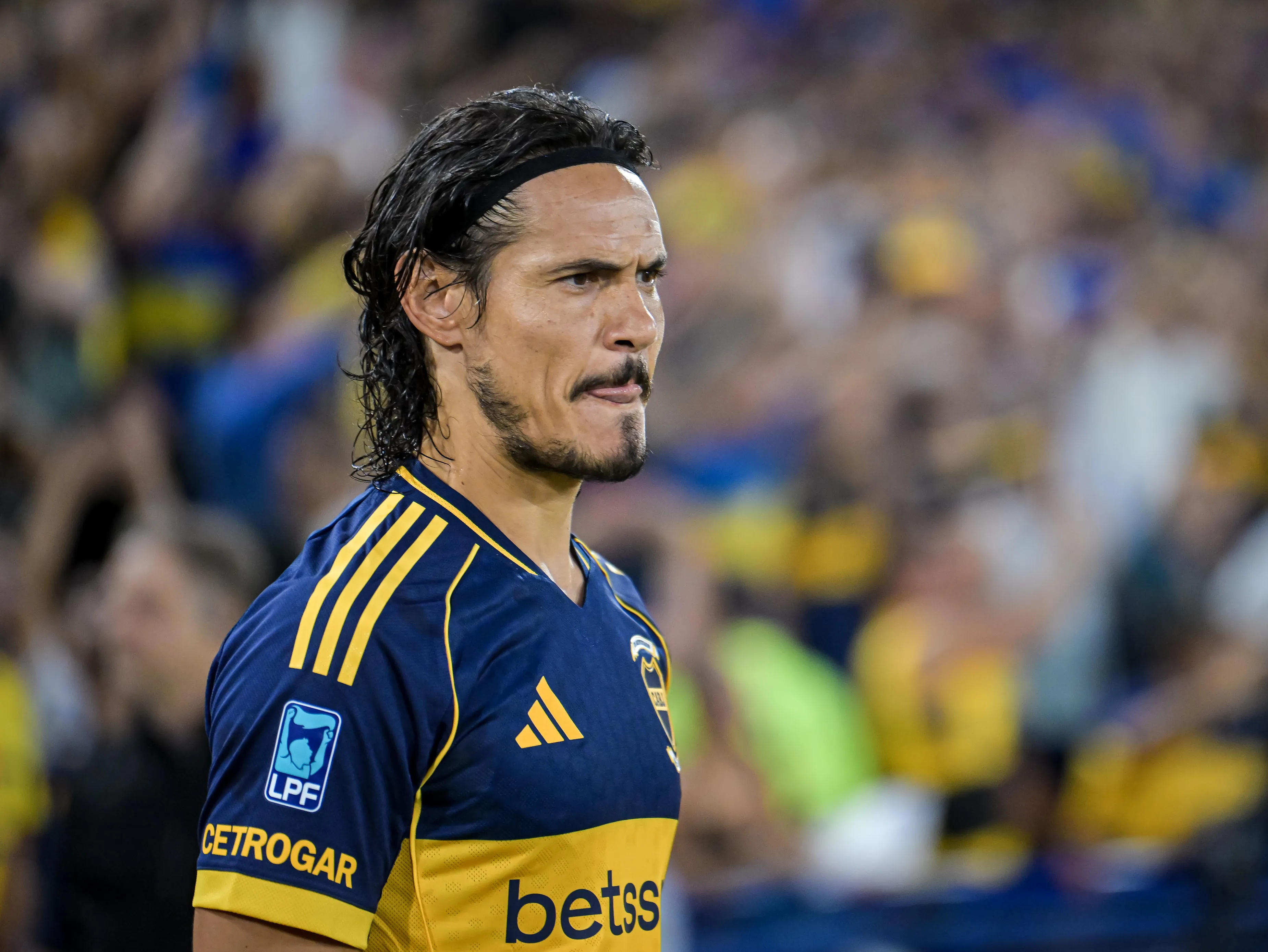 Cavani, en Boca. (Getty)