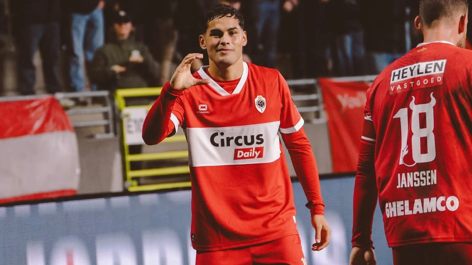 Mauricio Benítez, cerca de volver a Royal Amberes. (Instagram)