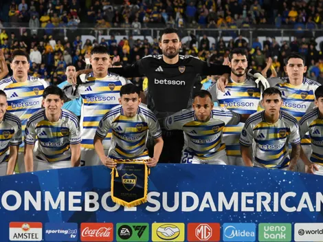Los puntajes de Boca vs. Recoleta en la Sudamericana