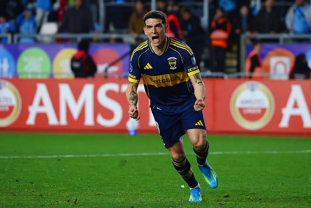 Blanco, una fija en el equipo de Boca. (Getty)