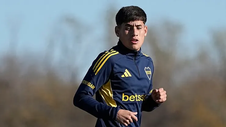 Aranda trabaja por su cuenta después de cada entrenamiento en el predio.