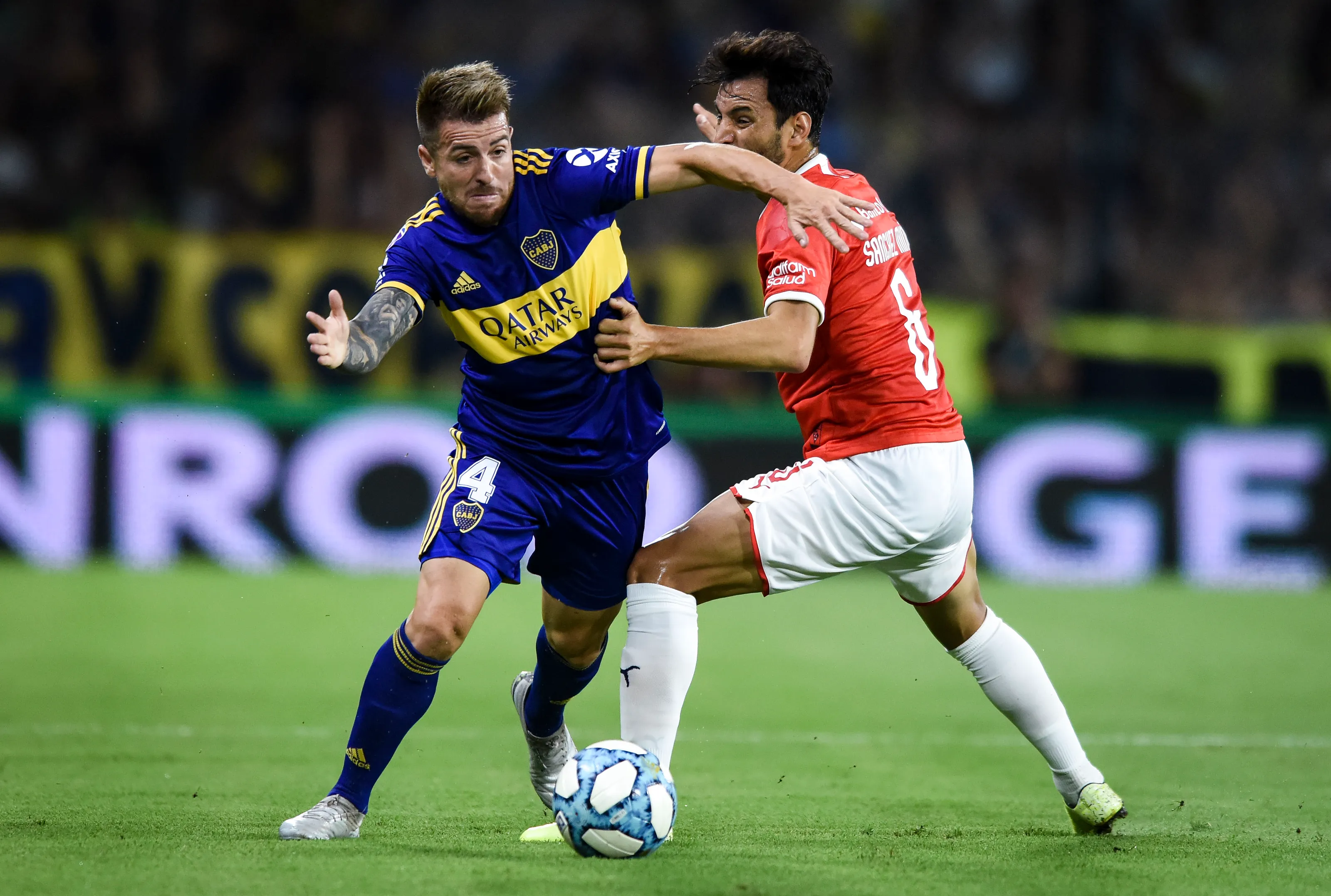 Buffarini, en Boca. (Getty)