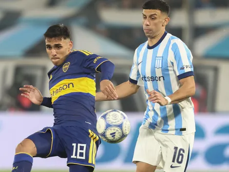 Casi lo gana: Boca igualó ante Racing en Avellaneda