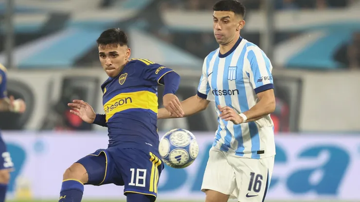Boca y Racing igualan en Avellaneda.