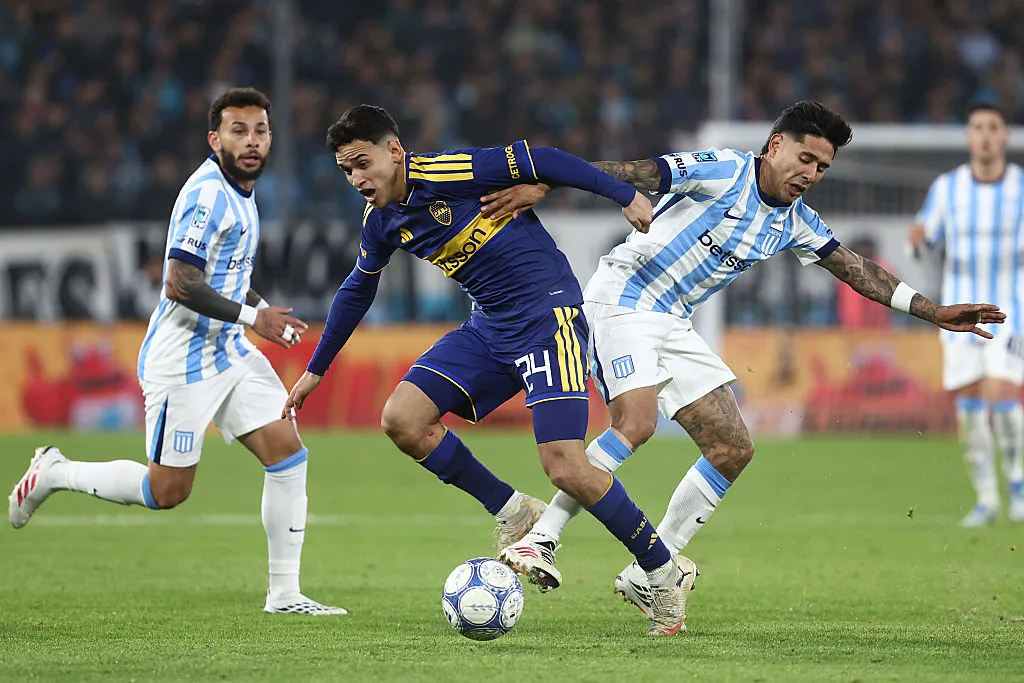 Boca empató ante Racing en Avellaneda. (Getty Images)