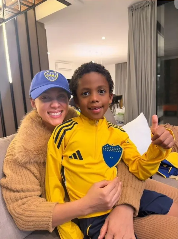 El hijo de Valencia debutó en las inferiores de Boca.
