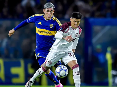 Lo ganó en el final: Boca volvió a sumar de a tres ante Lanús