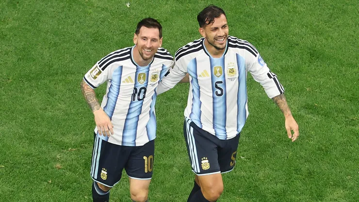 Paredes le dedicó un sentido mensaje a Messi.