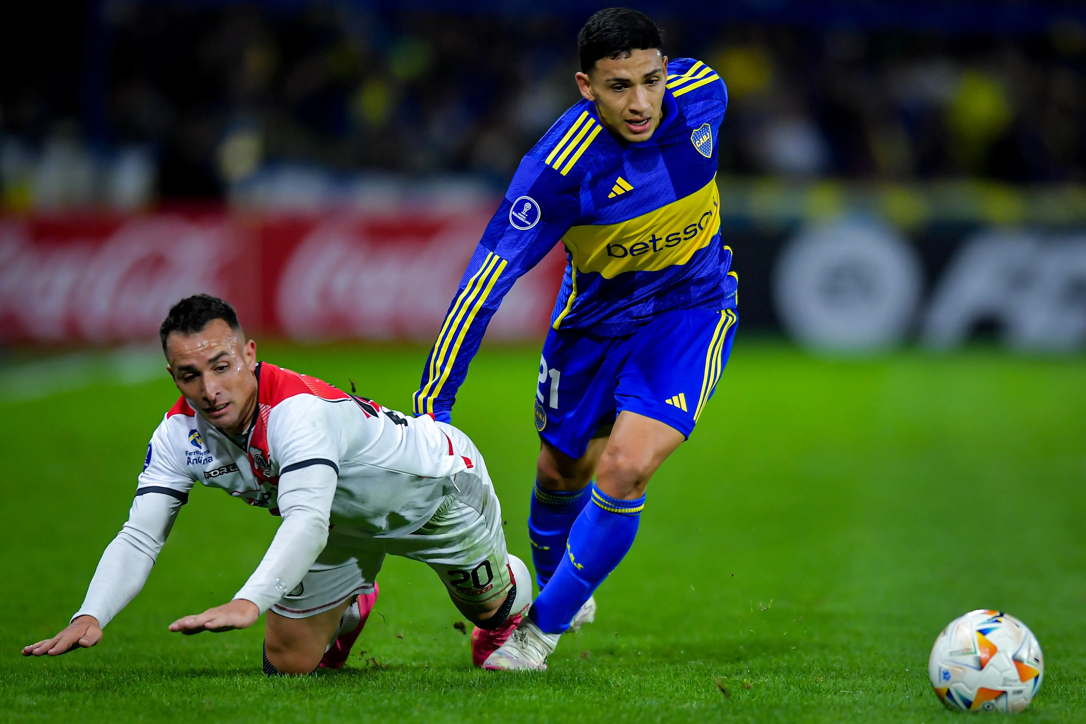 Equi Fernández, en Boca. (Getty)