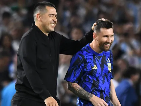 Riquelme explicó por qué cree que Messi no tiene que jugar en Newell's