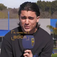 Zeballos se despidió entre lágrimas: Boca, su relación con Paredes y un consejo a Aranda
