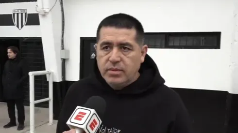Riquelme habló del reclamo de Vélez.