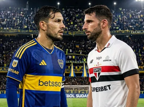 Boca vs. San Pablo por la Sudamericana 2026: hora, formaciones y TV
