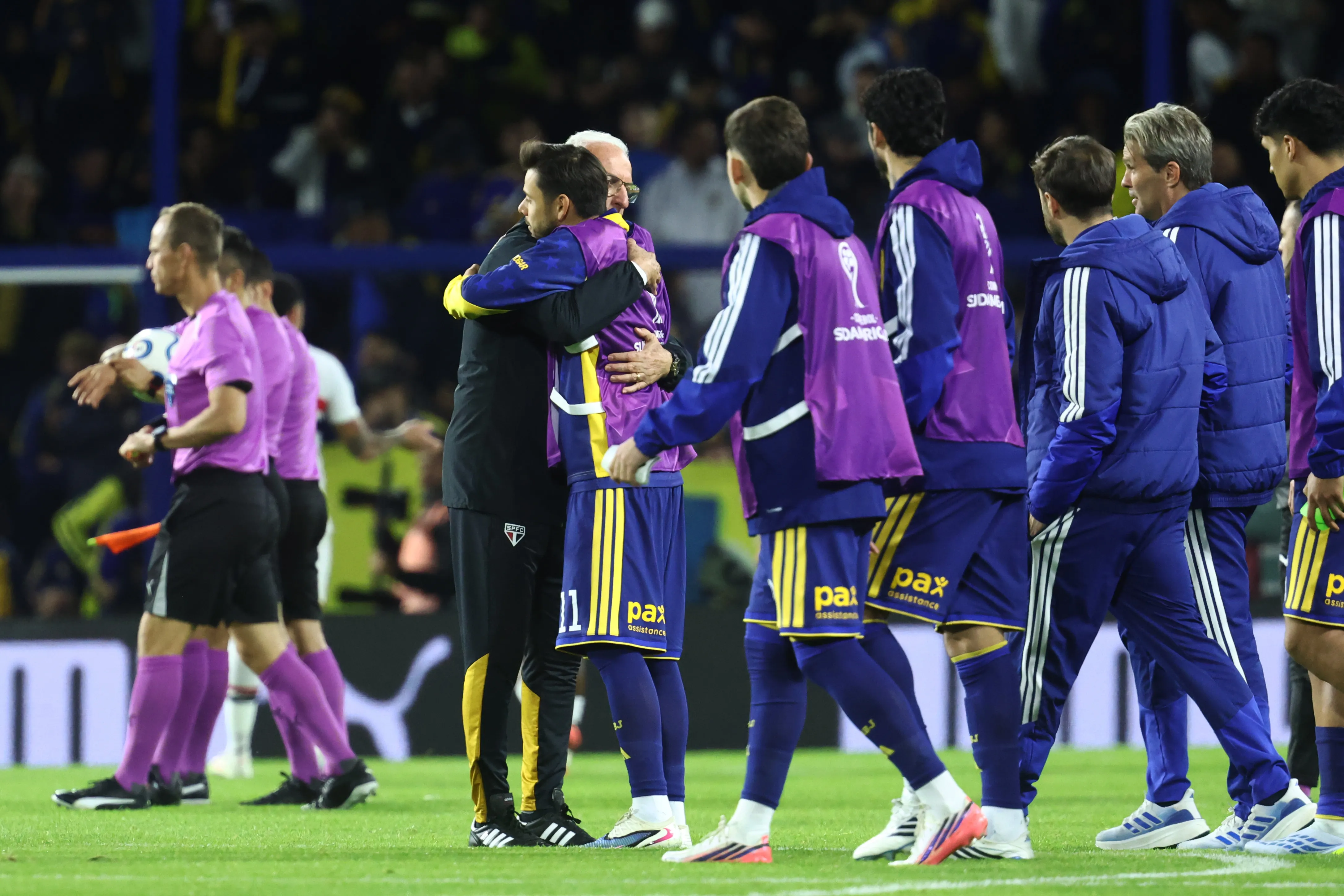 Los suplentes de Boca, con chances de jugar frente a Central Córdoba. (Getty)