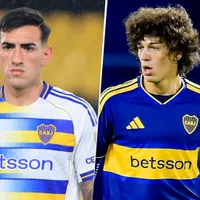 Di Lollo y Herrera, la dupla más joven de Boca en 17 años: cuál había sido la última