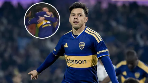 Ángel Romero reveló el motivo por el que festejó junto al volante.