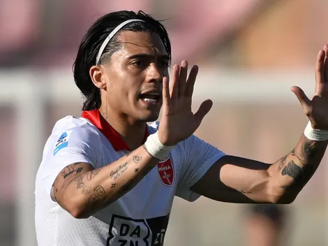 De tiro libre: el golazo de Zeballos en su debut en el Monza
