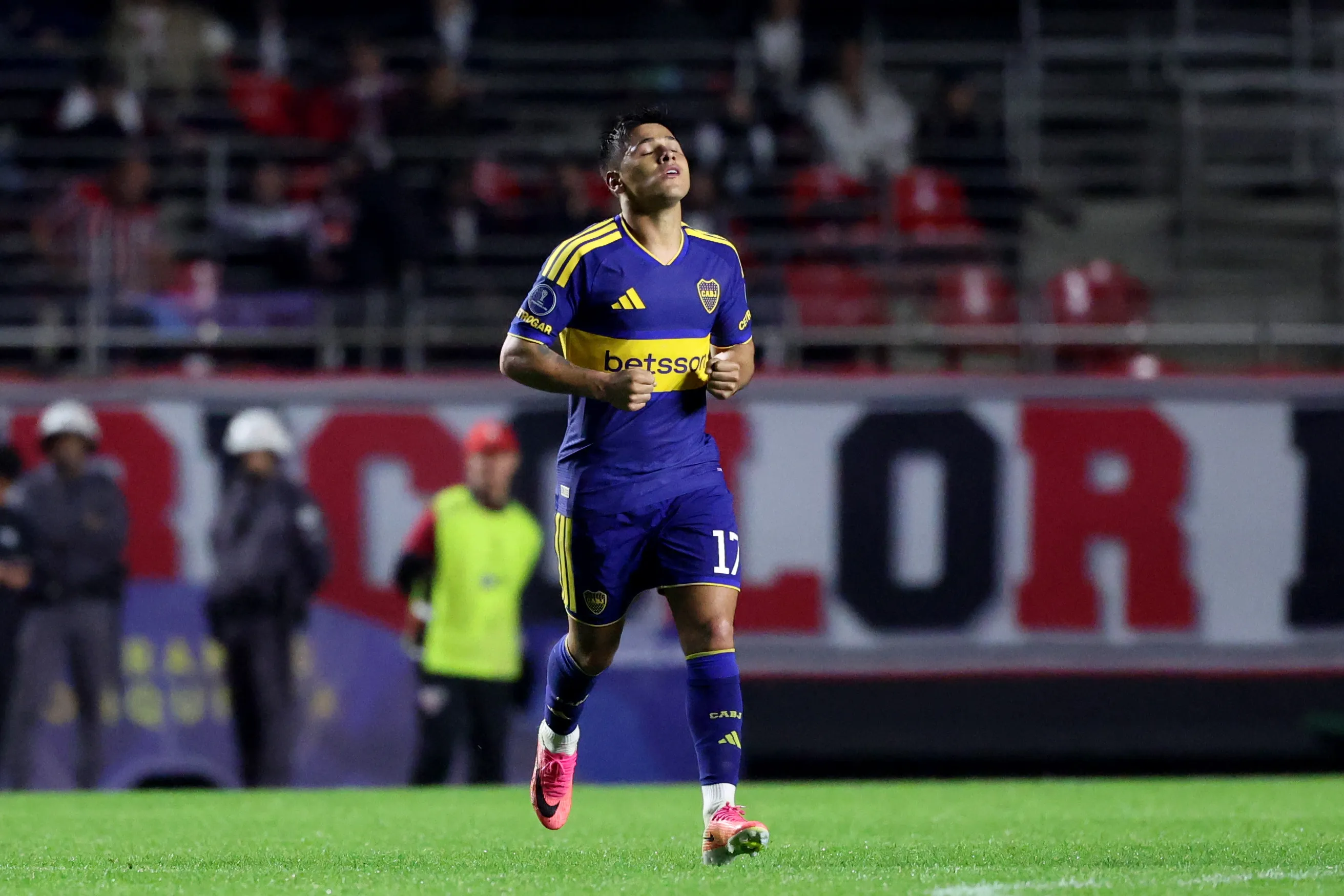 Lozano, la figura de Boca. (Getty)