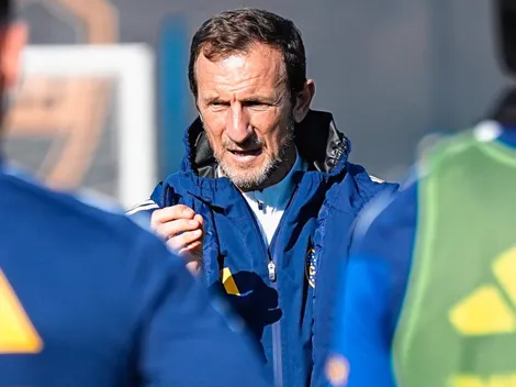 La postura de Arruabarrena con el equipo para el clásico ante San Lorenzo